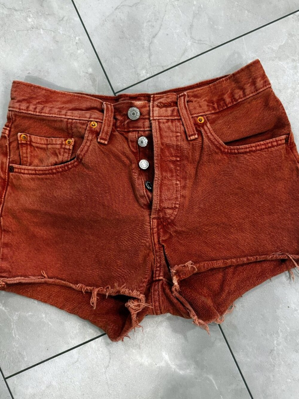 Levi Premium 501® High Rise Women's Shorts | Size 26